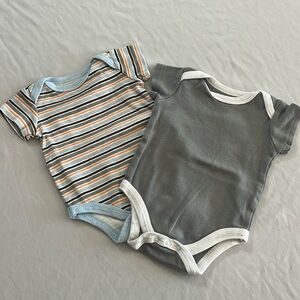 Cotton Onesies 0-3M